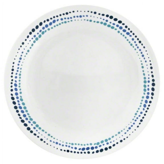 Corelle Livingware Ocean Blues 8.5" Lunch Plate (Set of 4)