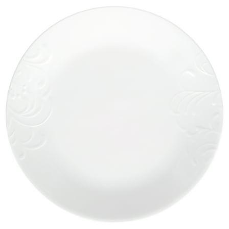 Corelle Madeline Embossed 8.5" Glass Salad Plate