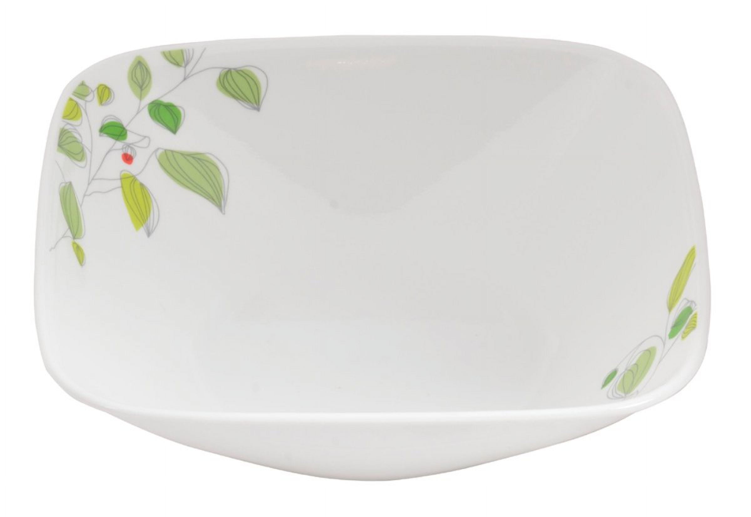 Corelle Plate Plate 22 5cm W X 22 5cm D X 6 5cm H Unbreakable   Corelle Plate Plate 22 5cm W X 22 5cm D X 6 5cm H Unbreakable Lightweight Green Breeze Square Large Bowl J2348 GB CP 9276 D64c4dad 804d 48cc A023 0074afe38d86.7361d212708cb2902b63fee02f170773 