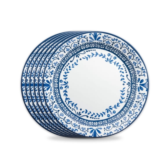 Corelle Portofino 10.25" Glass Dinner Plate (Set of 6)