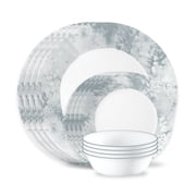 Corelle Salt Wash 12-Piece Glass Dinnerware Set (Service for 4)