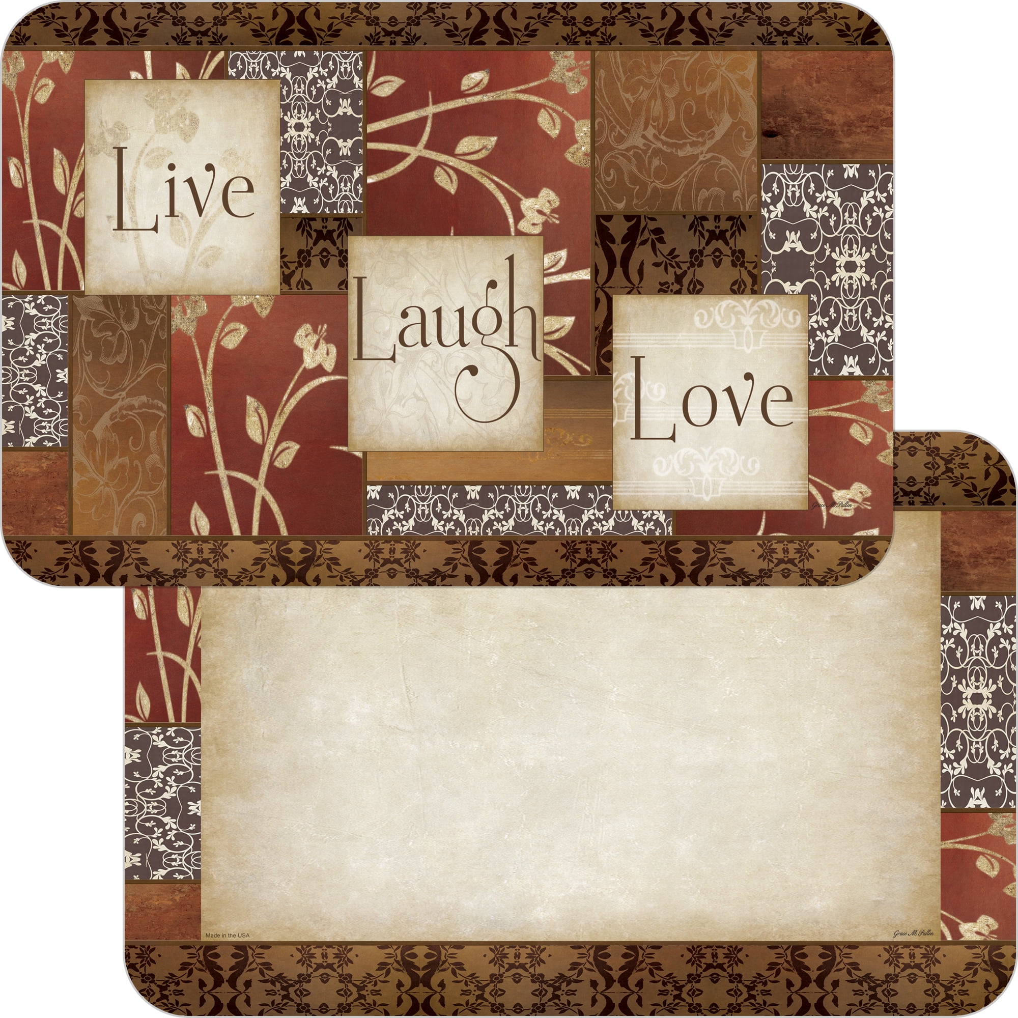 Corelle Spice of Life Reversible Flexible Plastic Placemat