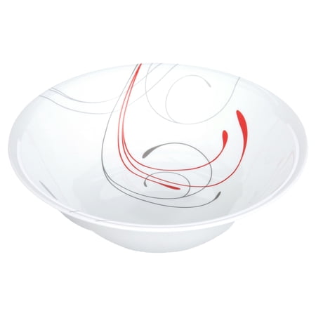 Corelle Splendor 2-quart Large Serving Bowl, Red and White