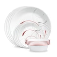 thumbnail image 1 of Corelle Splendor 12-Piece Glass Dinnerware Set (Service for 4), 1 of 8