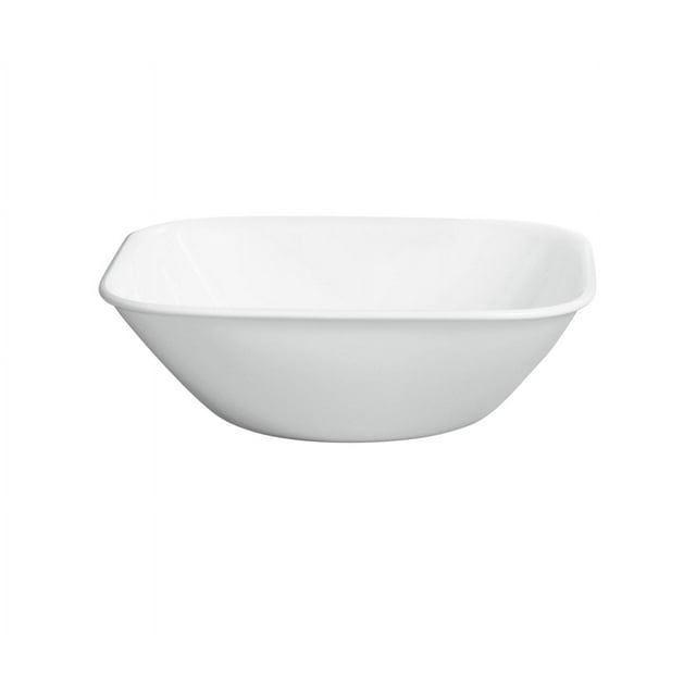 Corelle Square Pure White, Serve Bowl, 1 Quart