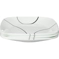 thumbnail image 1 of Corelle Square Simple Lines 9-Inch Plate Set (6-Piece) - Lunch Plate 6-Pack, 1 of 4