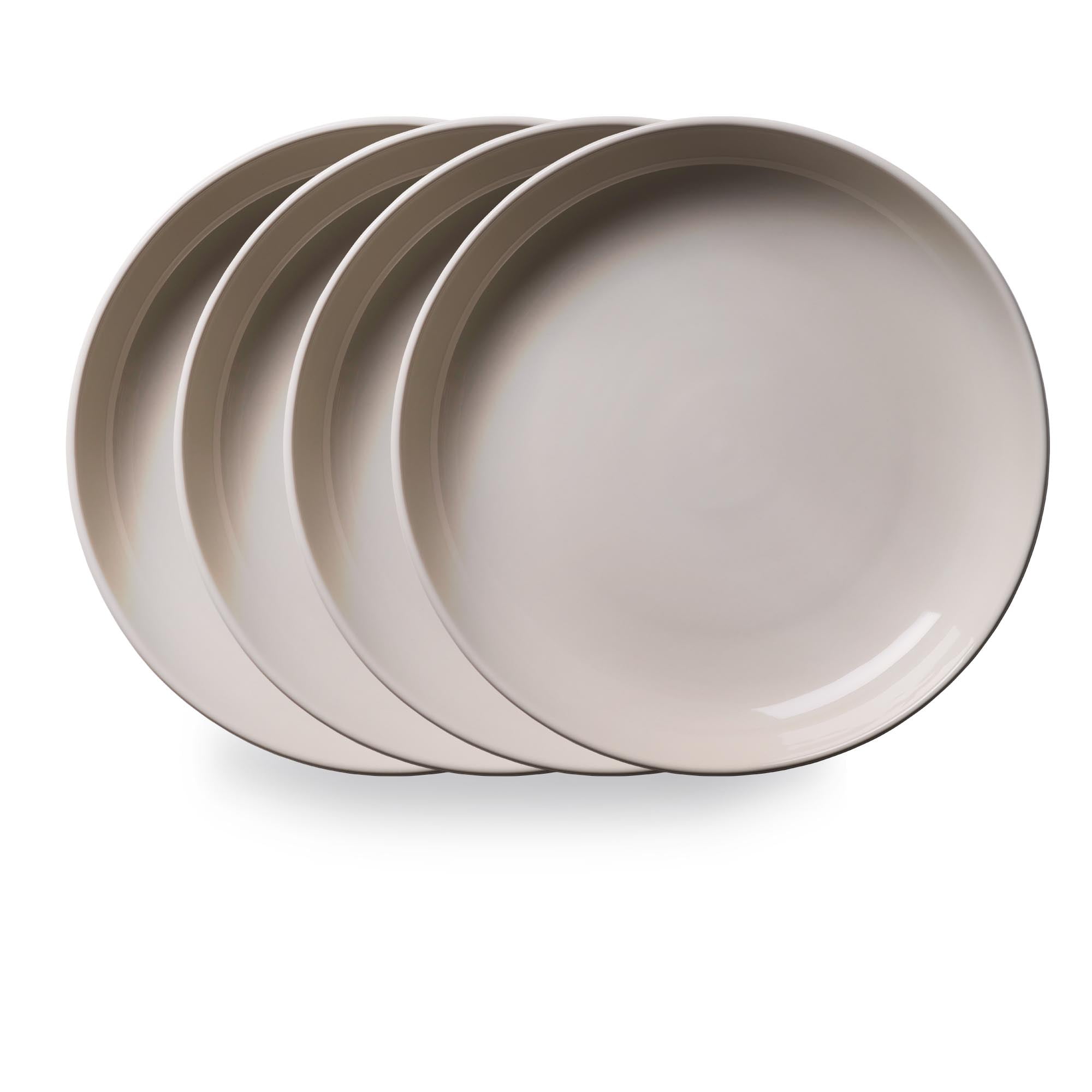 beige corelle dishes