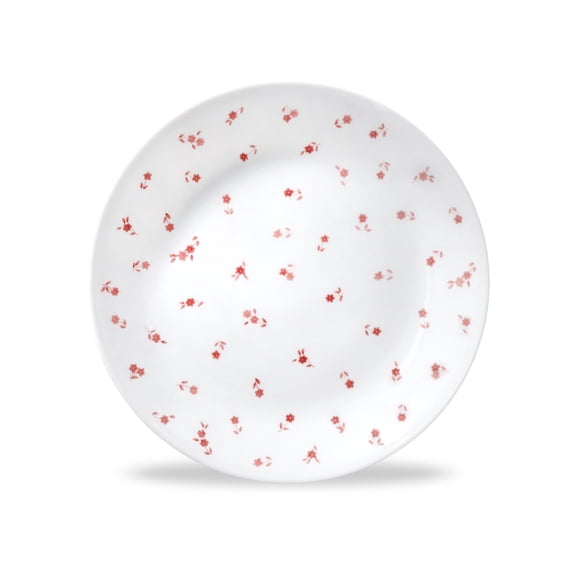 Corelle Sweet Flora 8.5" Glass Lunch Plate (Set of 6)