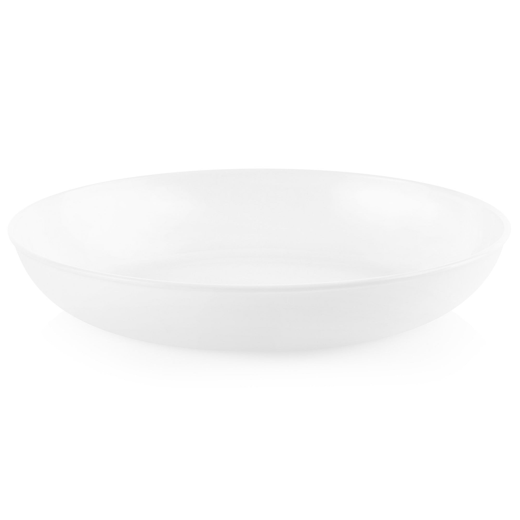 160 oz Square Clear Plastic Large Modern Serving Bowl - 11 x 11