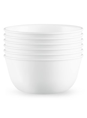 Corelle 1107731 Classic Winter Frost White Dinner Plates Set of 6