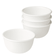 Corelle Winter Frost White 12 oz Glass Rice Bowl (Set of 4)