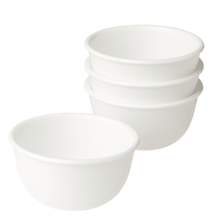 Corelle Winter Frost White 12 oz Glass Rice Bowl (Set of 4)
