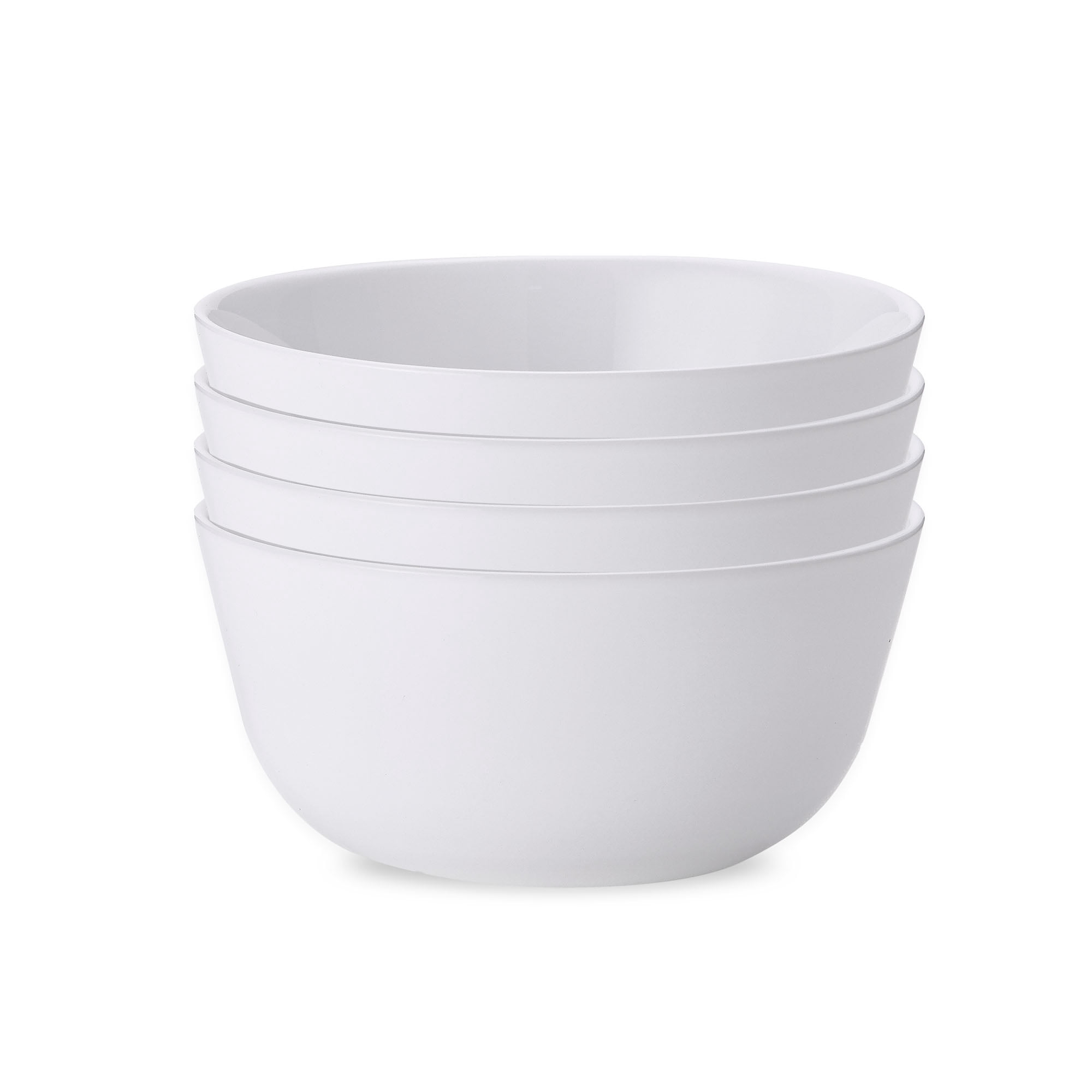 Corelle Winter Frost White Glass Rice Bowl Set, 12 oz, 4 Piece