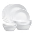 thumbnail image 1 of Corelle Winter Frost White 16-Piece Glass Dinnerware Set (Service for 4), 1 of 9