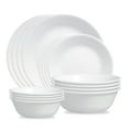 thumbnail image 1 of Corelle Winter Frost White 16-Piece Glass Dinnerware Set (Service for 4), 1 of 8