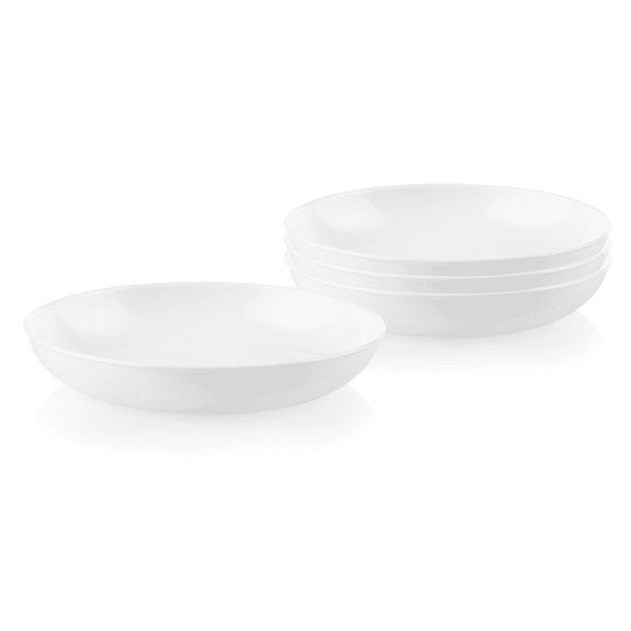 Corelle Winter Frost White 30 oz Glass Versa Meal Bowl (Set of 4)