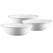 Corelle Winter Frost White 64 oz Glass Serving Bowl (Set of 3)