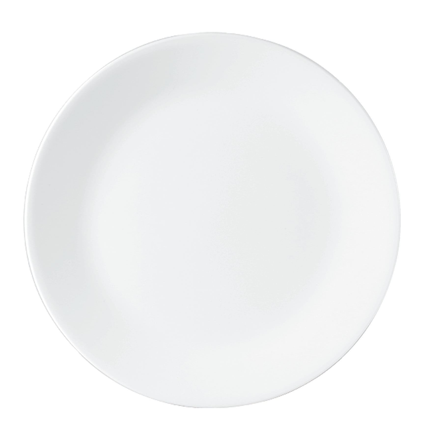 Corelle Winter Frost White 8.5" Lunch Plate, Vitrelle Glass
