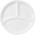 thumbnail image 1 of Corelle Winter Frost White, Round Divided Lunch Plate, 8.5", 1 of 4