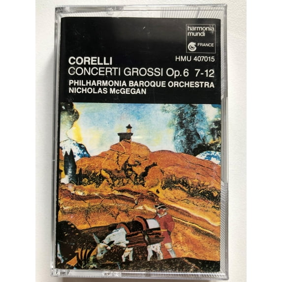 Corelli - Concerti Grossi Op. 6 7-12 / Philharmonia Baroque Orchestra, Nicholas McGegan / Harmonia Mundi Audio CD 1990 / HMU 407015