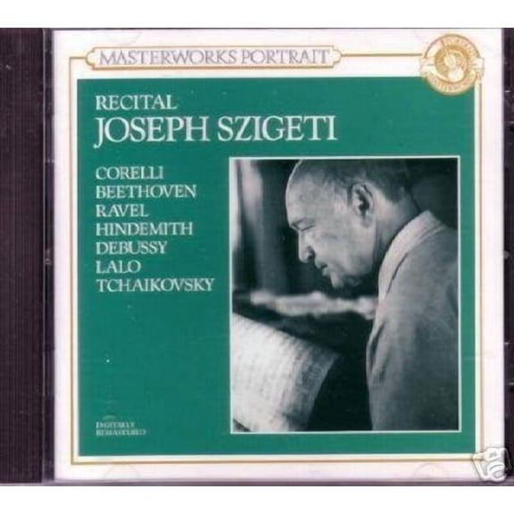 Corelli / Hindemip / Szigeti - Recital / Joseph Szigeti - Music & Performance - CD