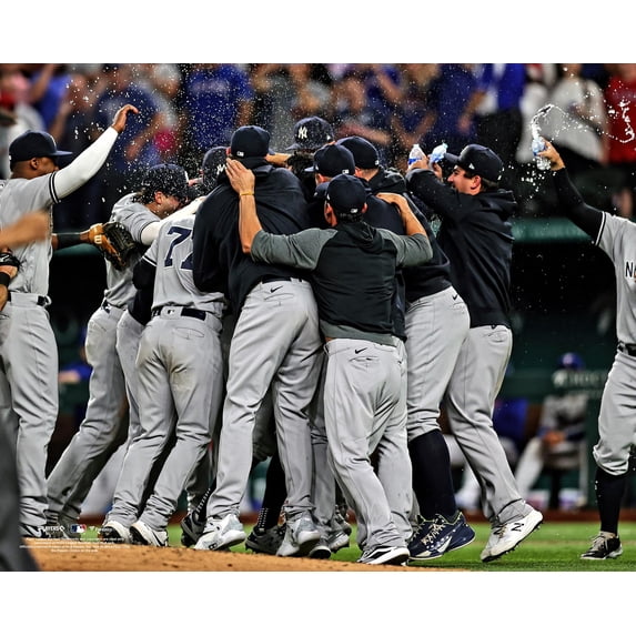 Corey Kluber New York Yankees Unsigned No-Hitter Team Celebration Photograph