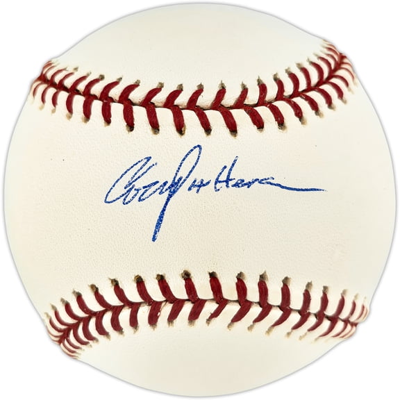 Corey Patterson Autographed Official NL Baseball Chicago Cubs MLB Holo #RD008754