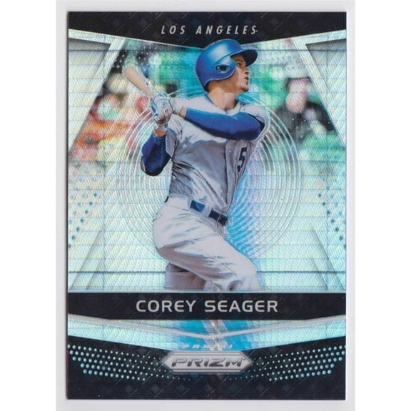 Corey Seager #25 Chronicles Prizm Hyper Parallel Insert Panini Serial Dodgers Los Angeles Dodgers MLB Baseball Trading Card