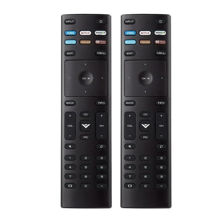 Pack of 2-Universal Remote Control For VIZIO All LED LCD HD 4K UHD HDR Smart TVs