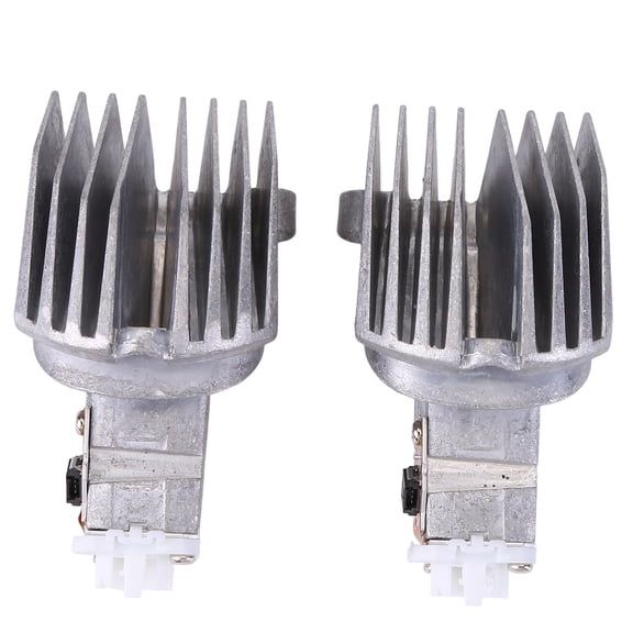 Corfhy 2 PCS Front LED Headlight Control Module for BMW 5 Series F10 F11 F18 2014-2016 Replace 63117343876 7343876