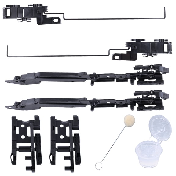 Corfhy Sunroof Repair Kit Sunroof Track Assembly for Ford F150 2000-2014 F250 F350 Super Duty 2005-2016 Replace 02ESR1201ABK