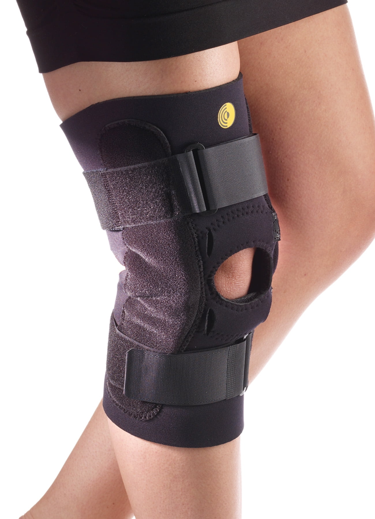 DonJoy Reaction WEB Knee Support Brace with Compression Undersleeve: Grey,  Medium/Large : : Health & Personal Care