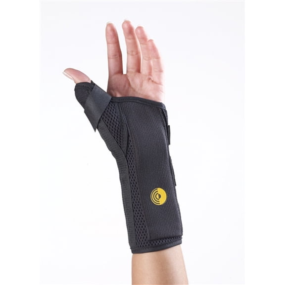 Corflex 8" Ultra Fit Cool Wrist Splint w/Abducted Thumb, Medium Left