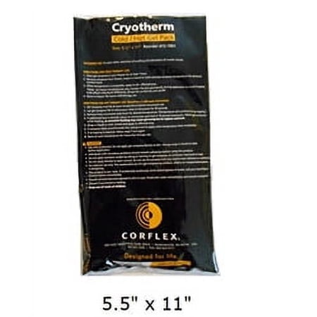 Corflex Cryotherm Cold/Hot Gel Pack Style: 5.5" x 11" - Single