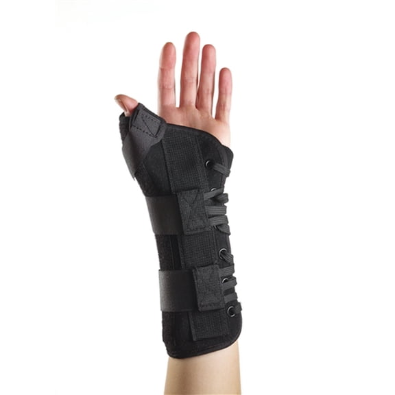 Corflex Suede Wrist LCR Splint w/Abducted Thumb 8" - X-Small Left
