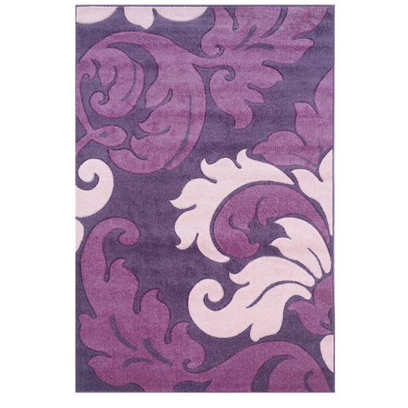 Corfu Leaf Swirls Rug