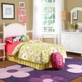 thumbnail image 1 of Corfu Power Loomed 5' x 7'7" Rug, Purple/Baby Pink, 1 of 3