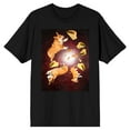 thumbnail image 1 of Corgi And Tacos In Space Men's Black T-Shirt-4XL, 1 of 2