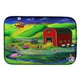 thumbnail image 1 of Corgi Barn Dance Dish Drying Mat, 1 of 2