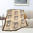 thumbnail image 1 of Corgi Blanket Corgi Gifts Throw Blankets Cozy Fleece Flannel Soft Warm Plush Lightweight Blanket Cute Dog Corgi Stuff for Corgi Lovers Boys Girls Men Women Adults Kids for Couch Sofa Bed 50"X60", 1 of 6
