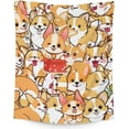 thumbnail image 1 of Corgi Blanket Gift - 40x50 Inches Cute Blankets for Girls & Boys - Orange Soft Fuzzy Throw for Couch, Sofa, 1 of 6