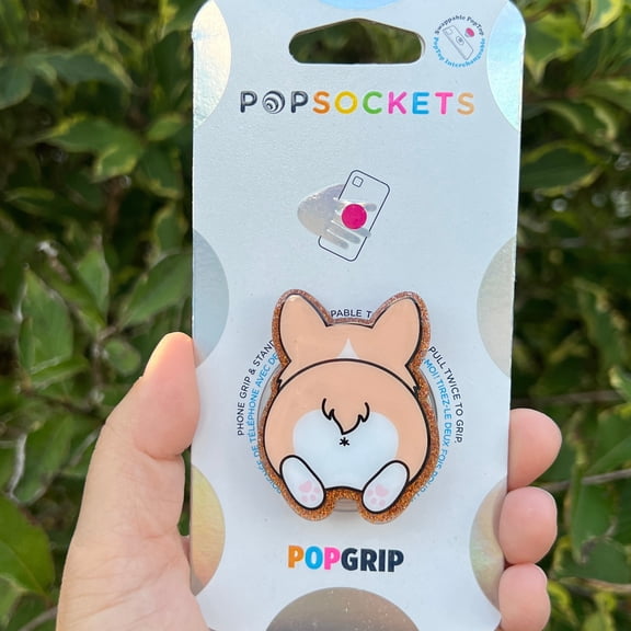Corgi Butt Phone Grip, Phone Grip Holder, Halloween Aesthetic Accessory for iPhone