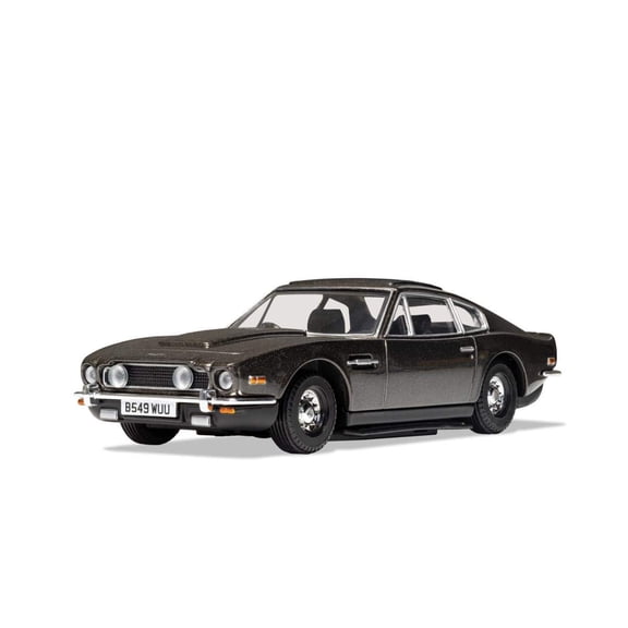 Corgi Diecast Model Cars - CC04805 James Bond No Time to Die Aston Martin V8-1:36 Pre-Built Model Vehicles Toy, Classic Metal Die Cast Collectible, Auto Toys Models for Adults - Black