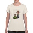 thumbnail image 1 of Corgi Chopper And Sidecar T-Shirt Women -Fab Funky Designs, Female XX-Large, 1 of 4