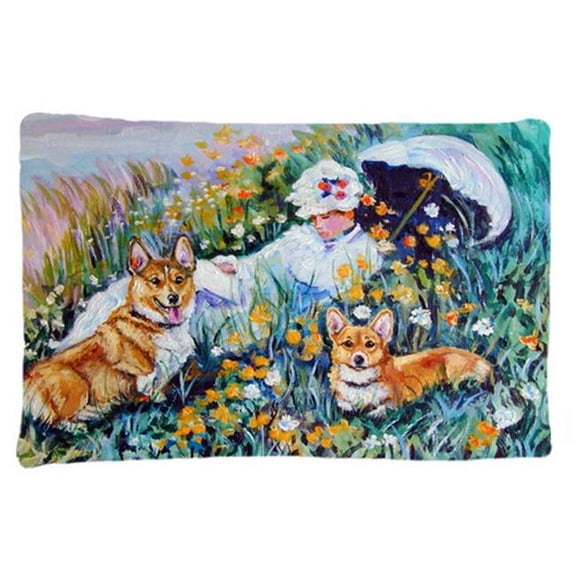 Corgi Classics Fabric Standard Pillowcase