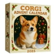 thumbnail image 1 of Corgi Countdown Calendar for Home Festive Giving with 24 Miniature Collectibles and Holiday Cheer, 1 of 6