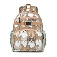thumbnail image 1 of Corgi Crowd Backpack for School,Cute School Bag,Schoolbag with Adjustable Shoulder Straps & Padded Back,15.25"x11.5"x5.25", 1 of 6