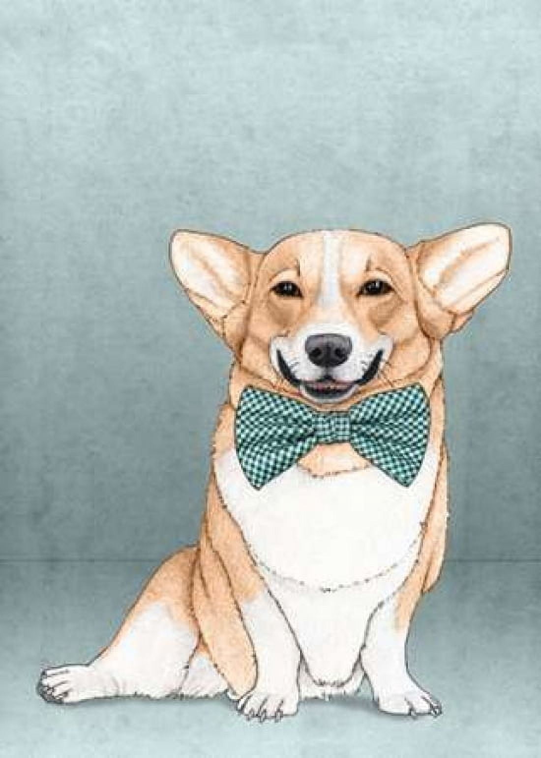 Corgi Dog Canvas Art - Barruf (20 x 28)