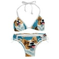 thumbnail image 1 of Corgi Dog Detachable Sponge Adjustable Strap Bikini Set Two-Pack Swimsuits for All Occasions, 1 of 6