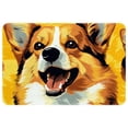 thumbnail image 1 of Corgi Dog Kitchen Rugs Indoor Rug Door Mats - Polyester, Non-Slip, Machine Washable, 1 of 6